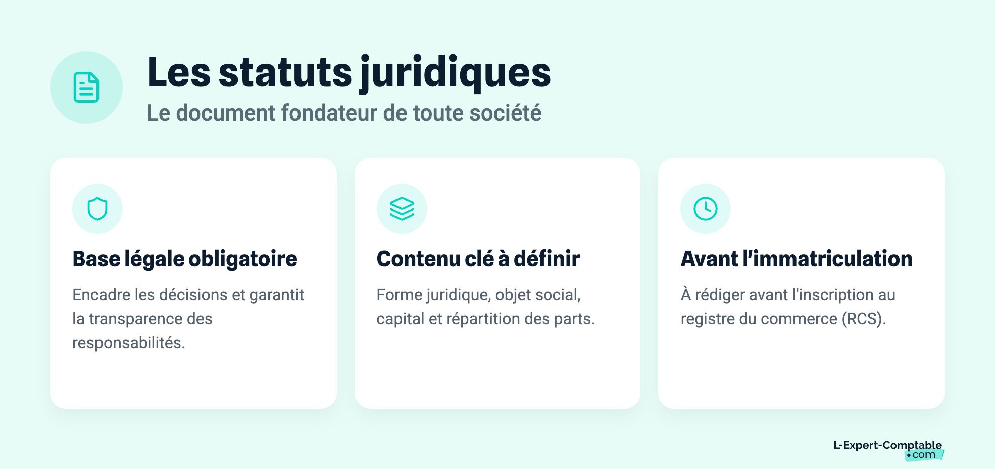 Les statuts juridiques
